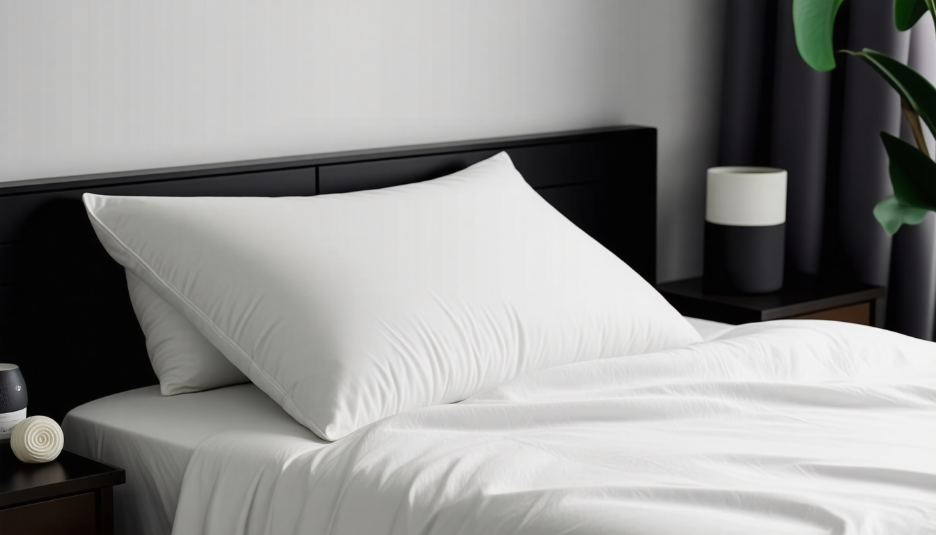 A clean dental-wellness scene with a healthy smile and natural oral-c… for best memory foam pillow for back and si…