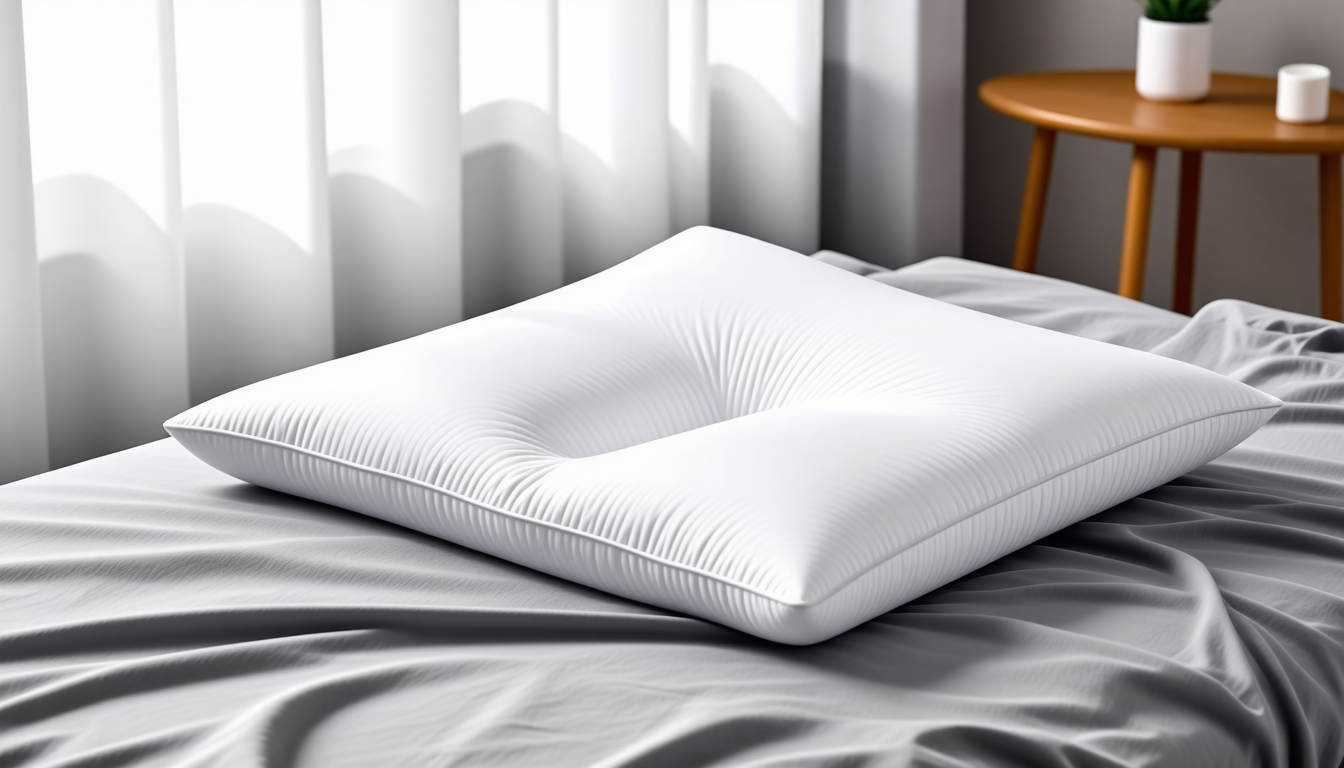 A clean dental-wellness scene with a healthy smile and natural oral-c… for best pillow for side sleepers with arm…