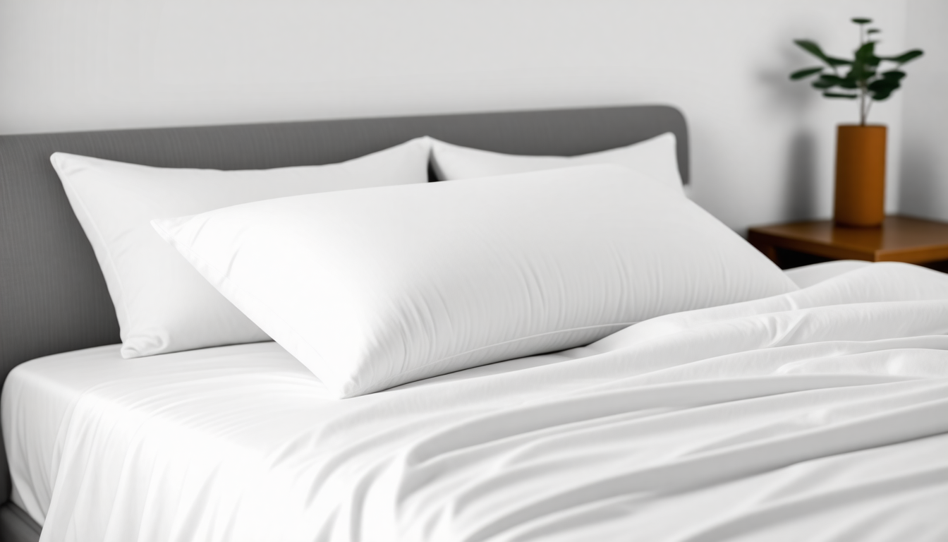 A clean dental-wellness scene with a healthy smile and natural oral-c… for pillow for neck and shoulder pain